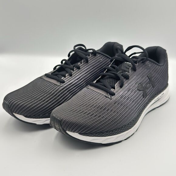 Under Armour UA HOVR Velociti 2 Running Shoes Gray White Bluetooth Men\'s Size 10 main image 13